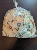 VEGAS - Unchecked Bag Mostly USA Postal Card/Stationary Cutouts - Mint & Used
