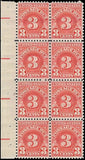 c1931 - Scott #J82b Postage Due Block of 8 - MNH, OG - FN1704