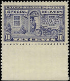 c1922 - #E12 Special Delivery 10c - MNH, OG (Perf 11x11) with Margin
