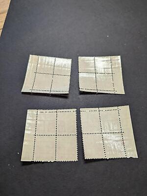 1971 Jet Airliner Airmail Plate Block Set of 4 Plate #33020 - Scott C78 MNH