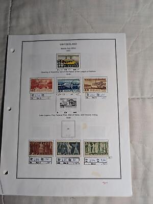 VEGAS - (Mostly) Switzerland Dealer Stock Pages Many Issues! - M&U ~50 Photos!