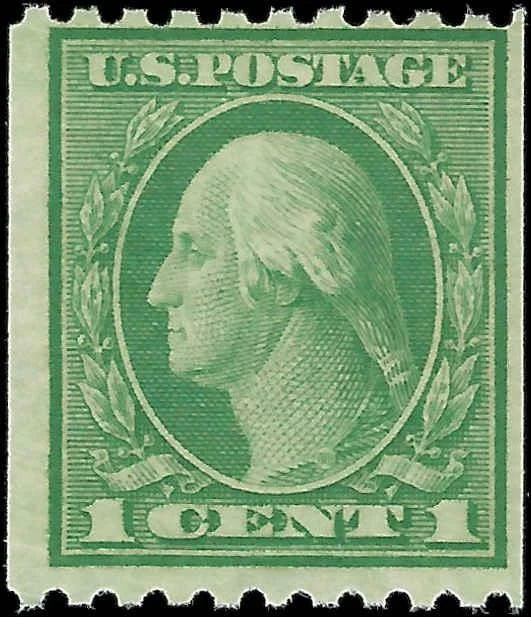 1918 USA - Scott 486 - MNH, Undisturbed OG, No WM - Rotary - Fresh!