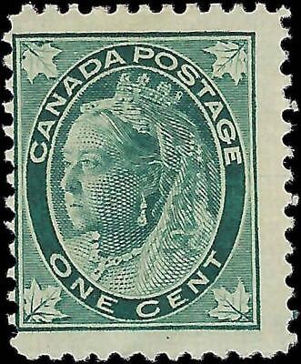 VEGAS - 1897 Canada Queen Victoria- 1c - Scott 67 - MH, OG