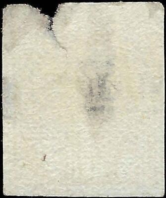VEGAS - 1858 Two Sicilies, Italy 10g Stamp - Scott 5 - Used - Tear & Thin - FV174