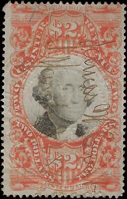 VEGAS - 1871 Revenue - Scott R145 - Tiny Thin - Embossed - No Cuts