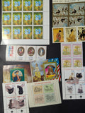 Box of Sheets & Multiples - Modern & Older Mix -Various Countries -See 89 Photos
