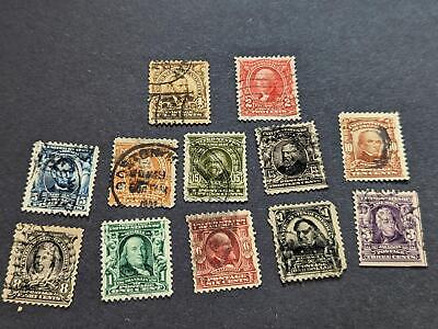 VEGAS - 1902-03 Short Set Scott 300-311 - Corner Tear On 311 - Read - See Scans