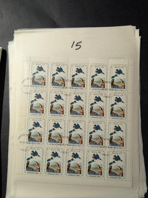 Haiti Audubon Birds Collection of About 66 Sheets - 9 Photos