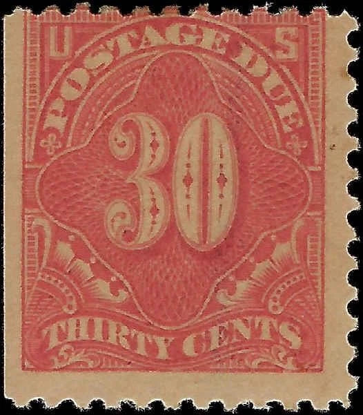 c1917 - Scott #J66 (Perf 11) 30c Postage Due - MH, OG