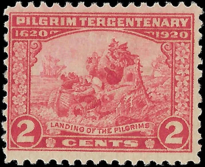 1920 USA Pilgrim Tercentenary - Scott 548, 549 - MNH - Undisturbed OG