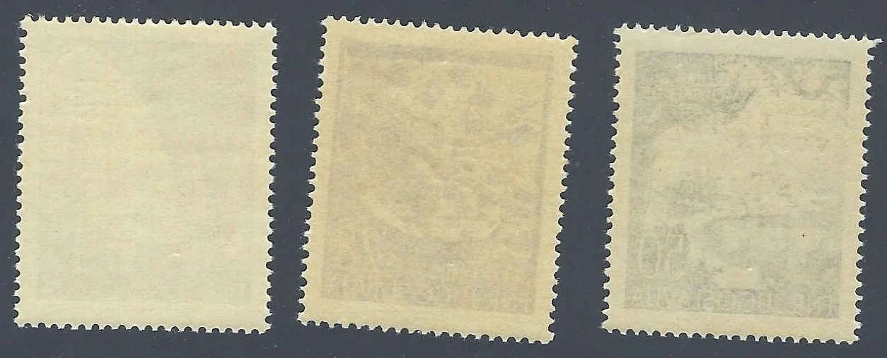 1952 Yugoslavia-Trieste Scott 57-59 MNH, Undisturbed Gum Full Set!