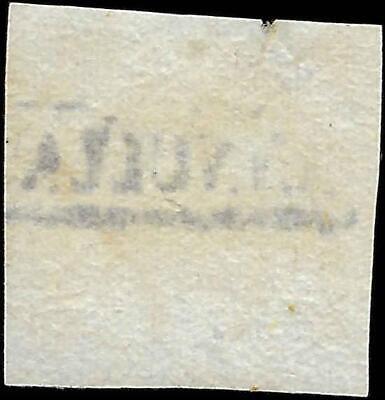 VEGAS - 1858 Naples Italy 2g Stamp - Scott 3 - Used - Nice Margins! - FV180