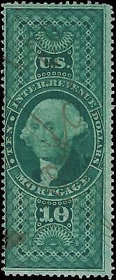 VEGAS - 1862-71 Revenue - Scott R95c - Light Cancel - Solid