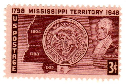 1946 Mississippi Territory Single 3c Postage Stamp -Scott 955 - MNH,OG cx927