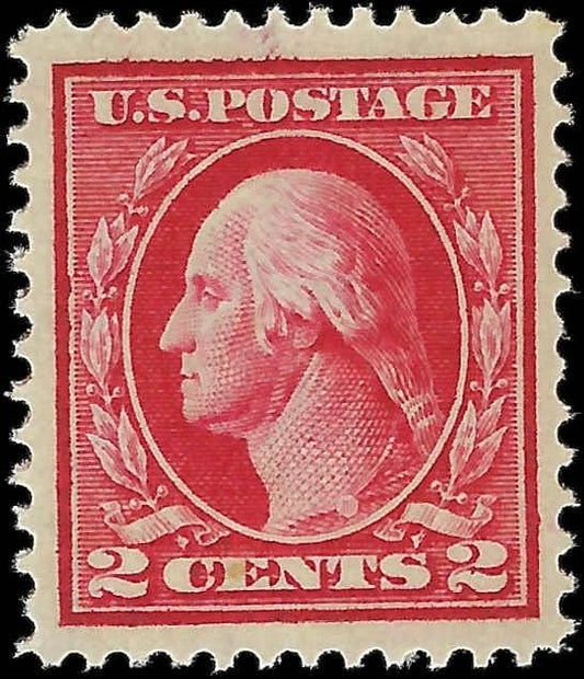 1912 USA - Scott 406 - MNH, OG - Tiny Spot Gum Disturbance - Choice Centering!