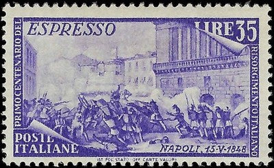 c1948 Italy 35l - Scott E26 - MNH, OG - Cat= $120!