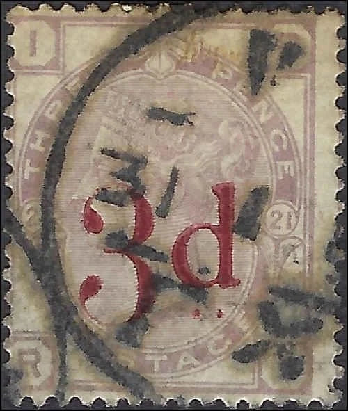 c1883 - Great Britain Scott # 94 - Solid - Cat= $185!