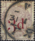 c1883 - Great Britain Scott # 94 - Solid - Cat= $185!