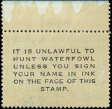 c1948 - Scott RW15 Hunting Permit Duck Stamp - MNH, Mostly Margin Crease