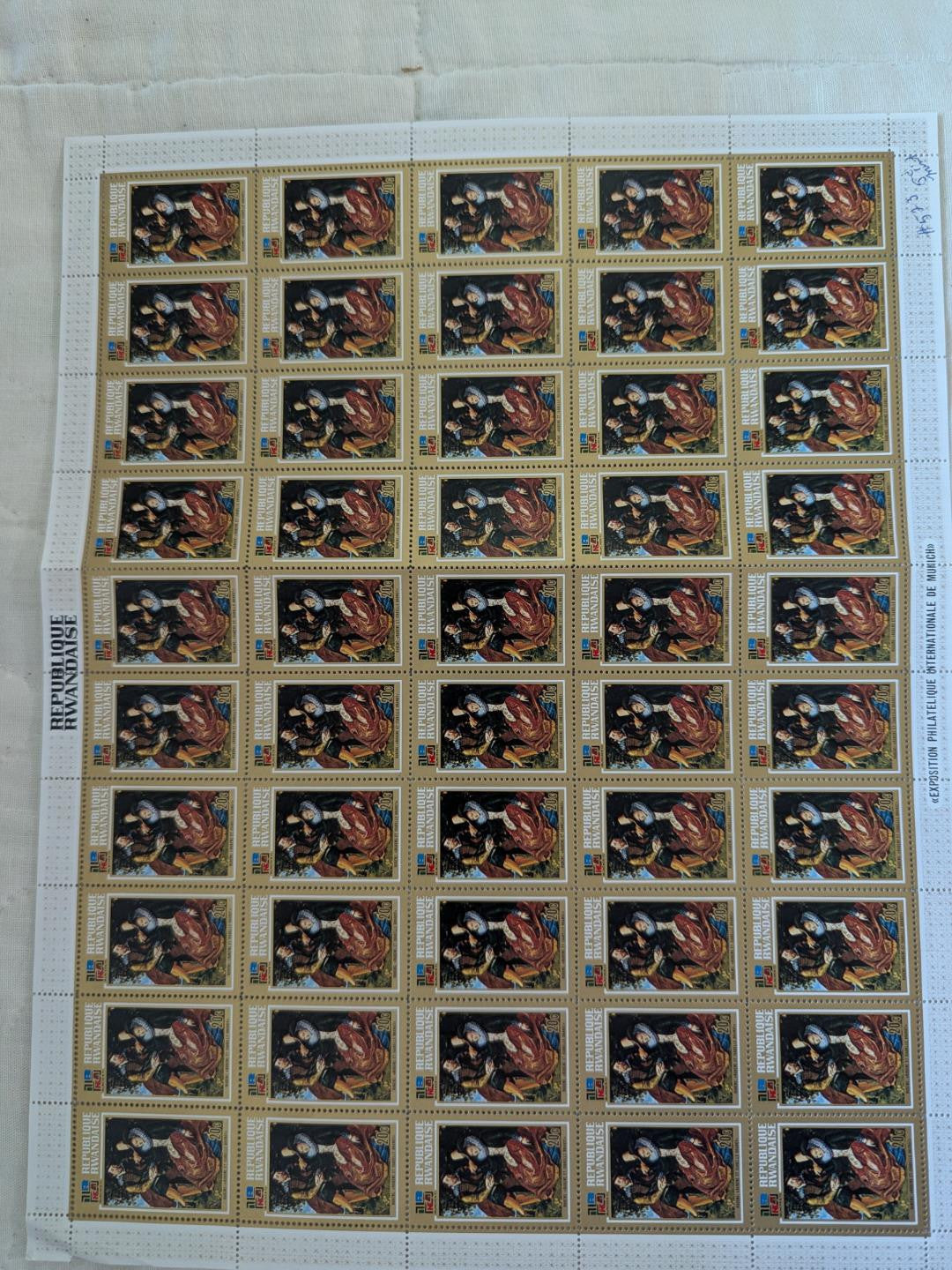 ~70 Mostly Stamp Sheets/Multiples Various Countries -Mint & Cancelled ~67 Photos