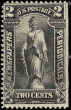 c1895 - Scott PR115 Newspaper Periodical Stamp 2c - MH, OG