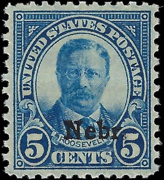 1929 USA - Scott 674 Nebraska - MNH, Undisturbed OG - Well Centered!