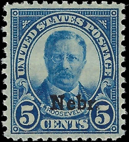 1929 USA - Scott 674 Nebraska - MNH, Undisturbed OG - Well Centered!