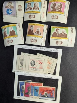 Quantity of Various Latin America Stamps - M&U - Many Older - See 118 Photos
