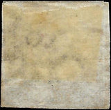 c1854 Bavaria, Germany 18kr - Scott 8 - Used - Cat= $190