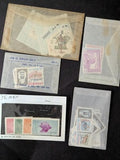 Quantity of Mideast Stamps in Bags Unchecked From Estate! -Many Sets -118 Photos