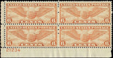 c1934 Scott C19 Airmail Plate Block - MH, OG