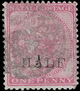 VEGAS -1877 Natal, Sc# 60 - 1/2 On Top Of "Half", No Used Scott Listed