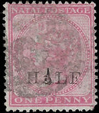 VEGAS -1877 Natal, Sc# 60 - 1/2 On Top Of "Half", No Used Scott Listed