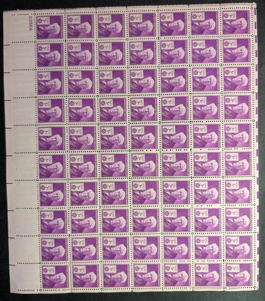 1946 USA Thomas Edison 3c Sheet -Scott 945 -MNH, Undisturbed OG - No Sig Flaws-2