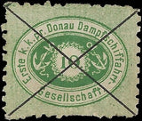 c1867 Austria Cinderella -Royal Danube Steamship Company 10h (DDSG) - Canceled