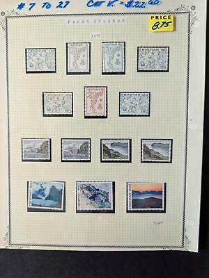 VEGAS - Faroe Islands Collection on Trimmed Scott Pages in Mounts - See 2 Photos