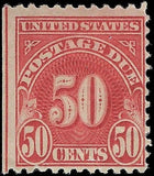 c1930 - Scott J76 50c Postage Due Stamp (Perf 11x11) - MH, OG - Fresh! -Cat= $175!