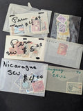 Quantity of Misc Latin America Stamps in Bags Unchecked From Estate! -98 Photos