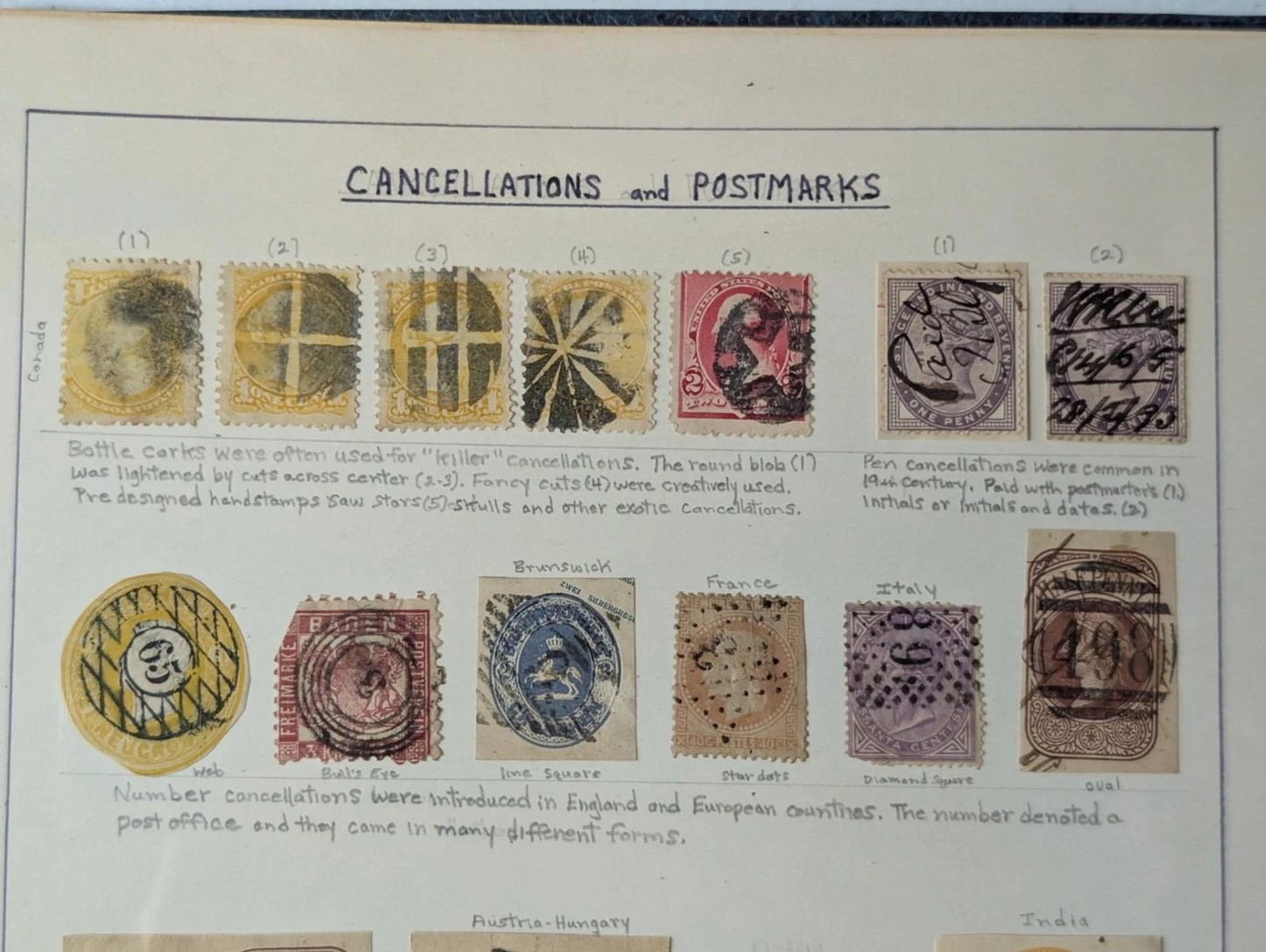 Stamp Presentation or Show Exhibit of Collection Types - Some better -45 Photos