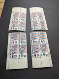 1971 USA & Jet Airmail Plate Block Set of 4 Pl #33246 - Scott C81 MNH