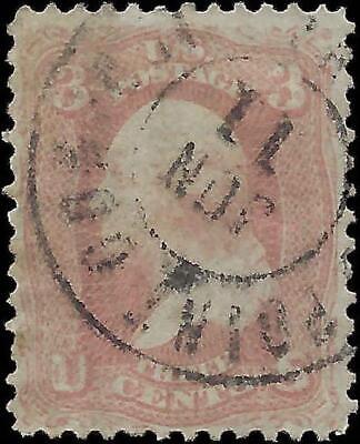 VEGAS - c1861 Scott 64 - Used - Posted Point ??