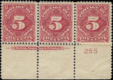 c1895 - Postage Due Sc# J41 MNH, OG Imprint Pair - READ