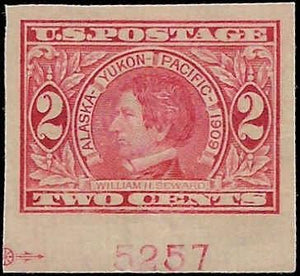 c1909 - USA Sc# 371 - MH, OG - Premium Centering With Plate Number - FN1300