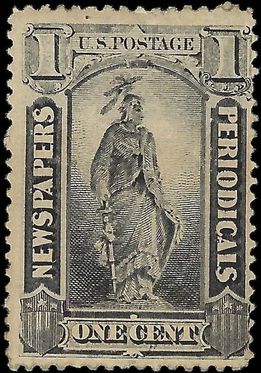1885 USA - Scott PR81 - Newspaper Peridical - MH, OG - No Significant Flaws