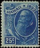c1894 - Hawaii Scott 79 25c Postage Stamp - MH, OG - Fresh!