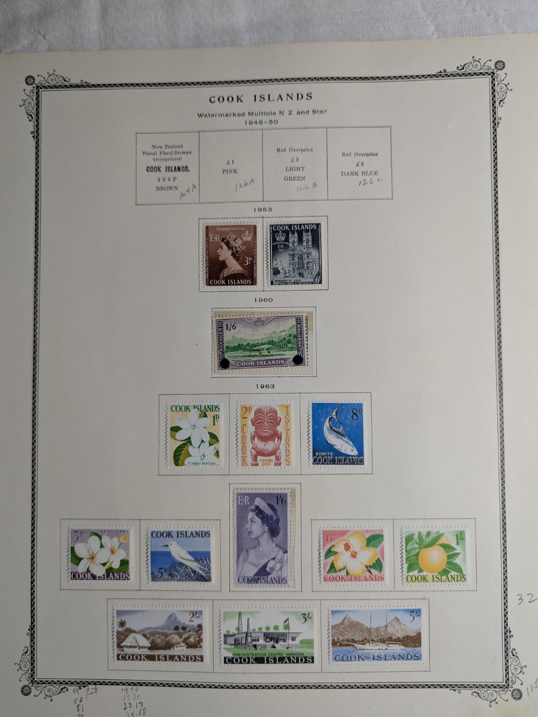 Very Nice Cook Islands on Scott Specialty Pages - Mint -See ~54 Photos