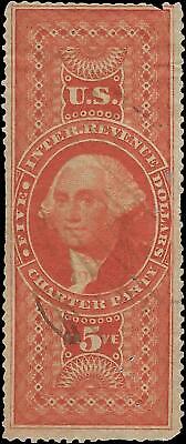 VEGAS - 1862-71 Revenue - Scott R88c - Some Tiny Pin Holes