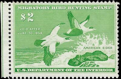 VEGAS - 1957 Duck Hunting Stamp - Scott RW24 - No Gum - Solid
