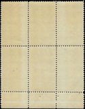 c1934 -Scott 744 Yellowstone National Park Plate Block of 6 -MNH, Undisturbed OG