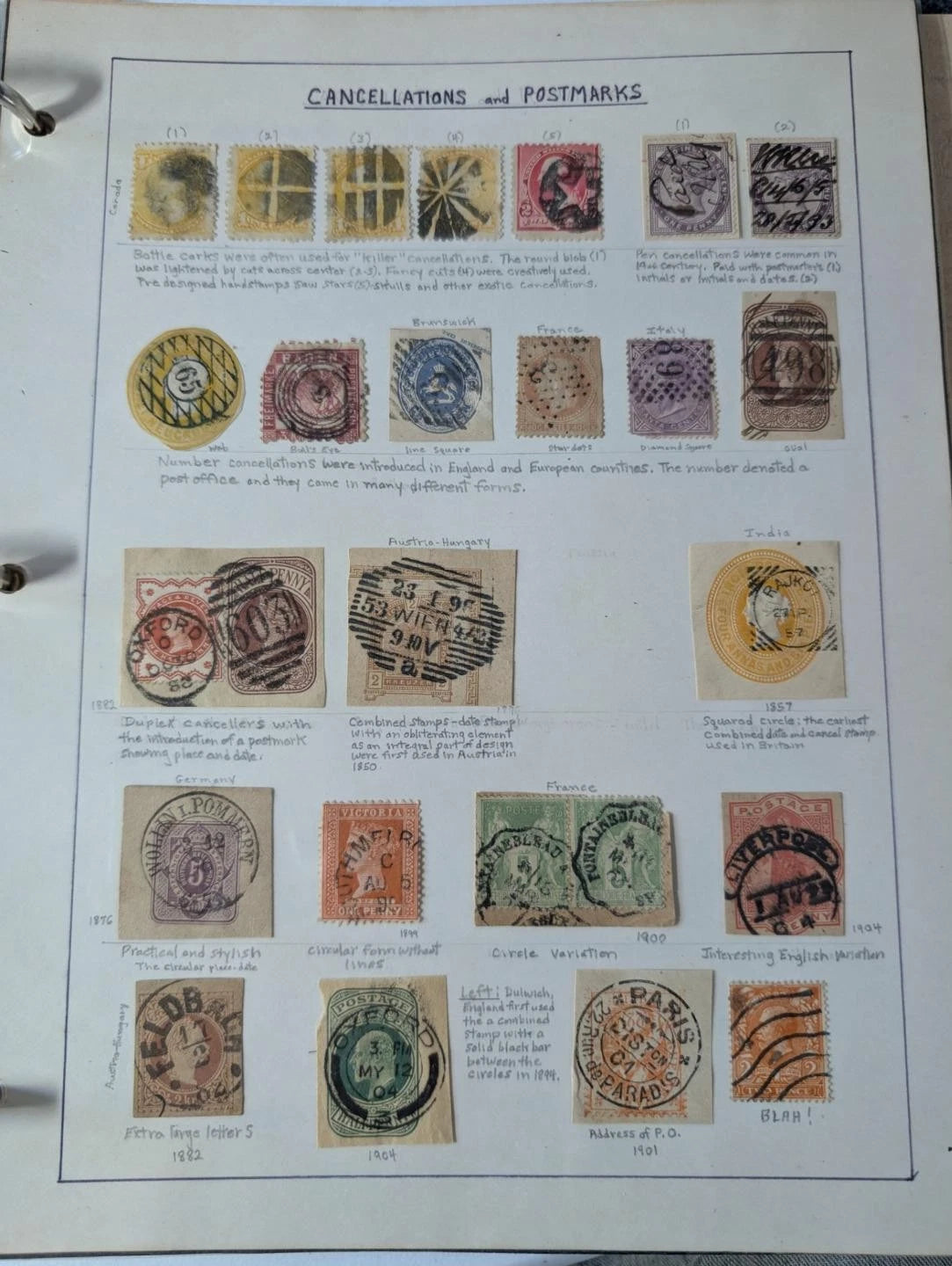 Stamp Presentation or Show Exhibit of Collection Types - Some better -45 Photos